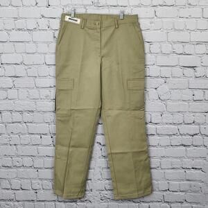 2/$20 Edwards Tan Cargo Pants Size 10 | Durable Utility Workwear Trousers